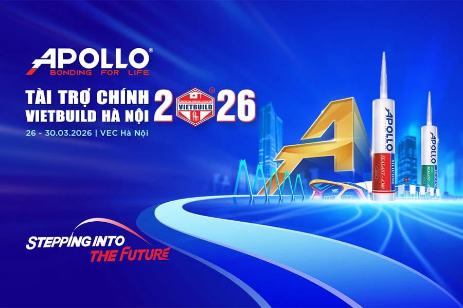 Apollo tài trợ chính Triển lãm Quốc tế Vietbuild Hà Nội 2026